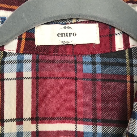 Plaid long dress - Picture 3 of 3